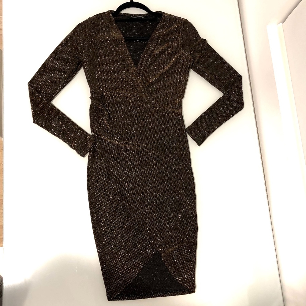 Metallic Party Dress